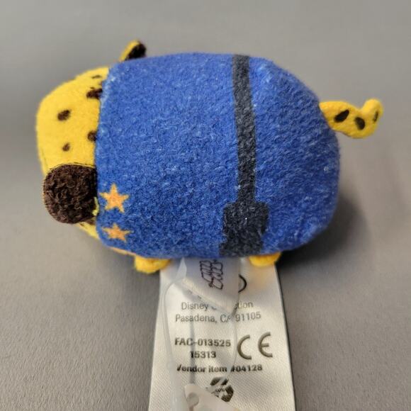 Tsum Tsum Zootopia Officer Clawhauser Plush Toy Leopard Mini 3.5" New - Picture 2 of 16